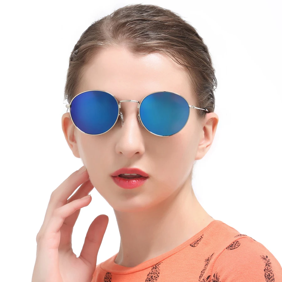 Солнцезащитные очки Мужские Круглые женские круглые John Lennon маленькая оправа