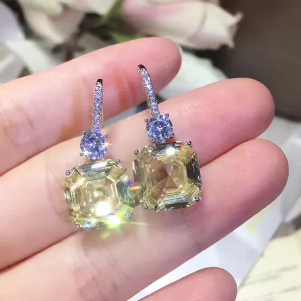 Дизайнерские Модные ювелирные изделия из меди 3A кубического циркония вечерние