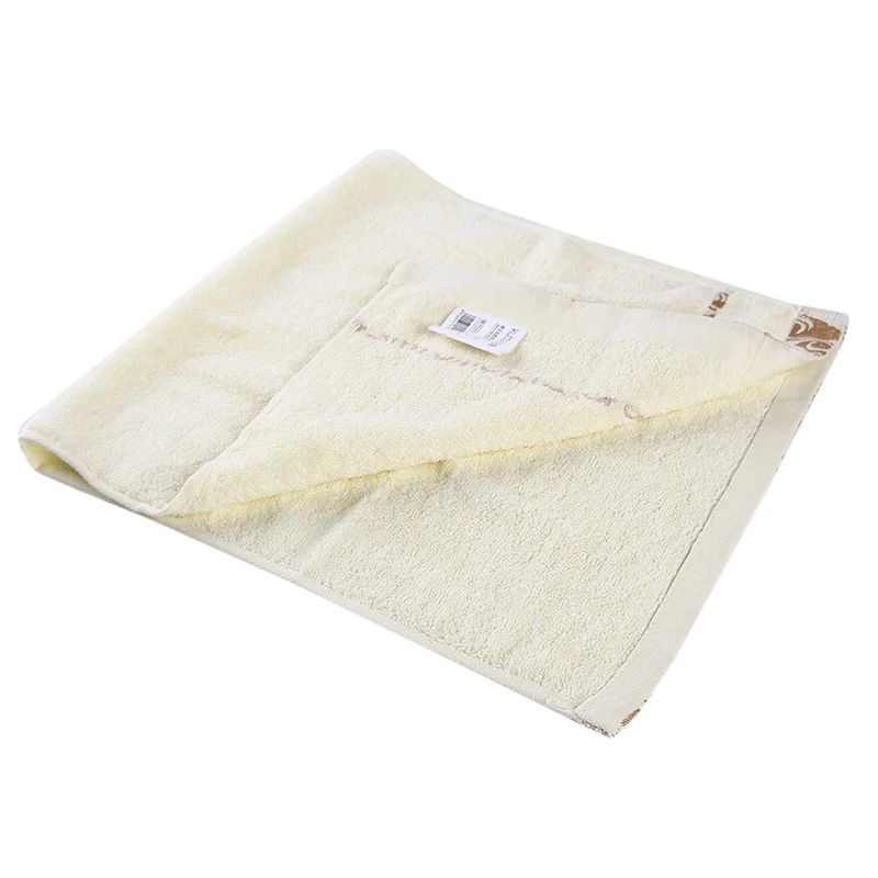

100% Cotton Quality AssuredJacquard Priint Towels, Gifts hotel bath towel, absorbent bath towel 70cm*34cm