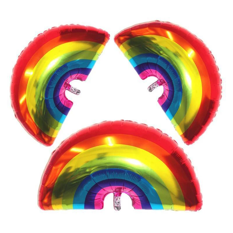 FUNNYBUNNY Rainbow Helium фольга воздушный шар ребенок Душ дети день рождения вечерние