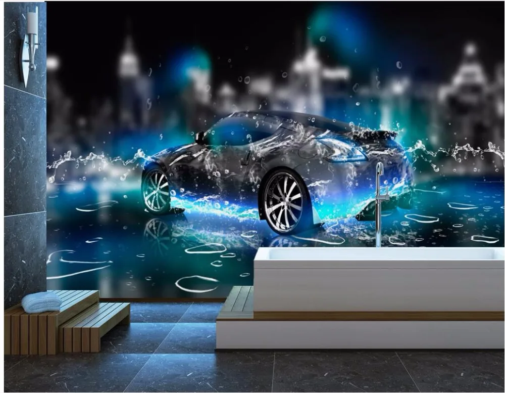 3d обои на заказ фото водные виды спорта для гостиной украшения 3D стен 3d|mural wallpaper for