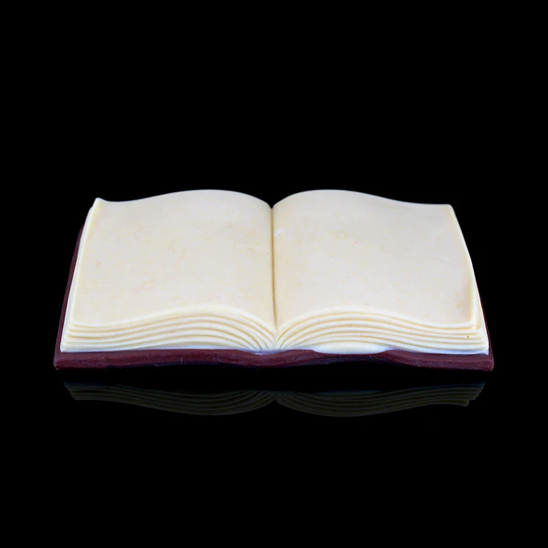 Силиконовая 3D форма для помадки инструменты украшения тортов ручка и Книга в