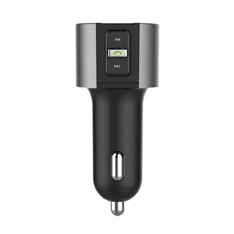 Двойной USB зарядка Bluetooth Handsfree Kit автомобильный FM передатчик модулятор
