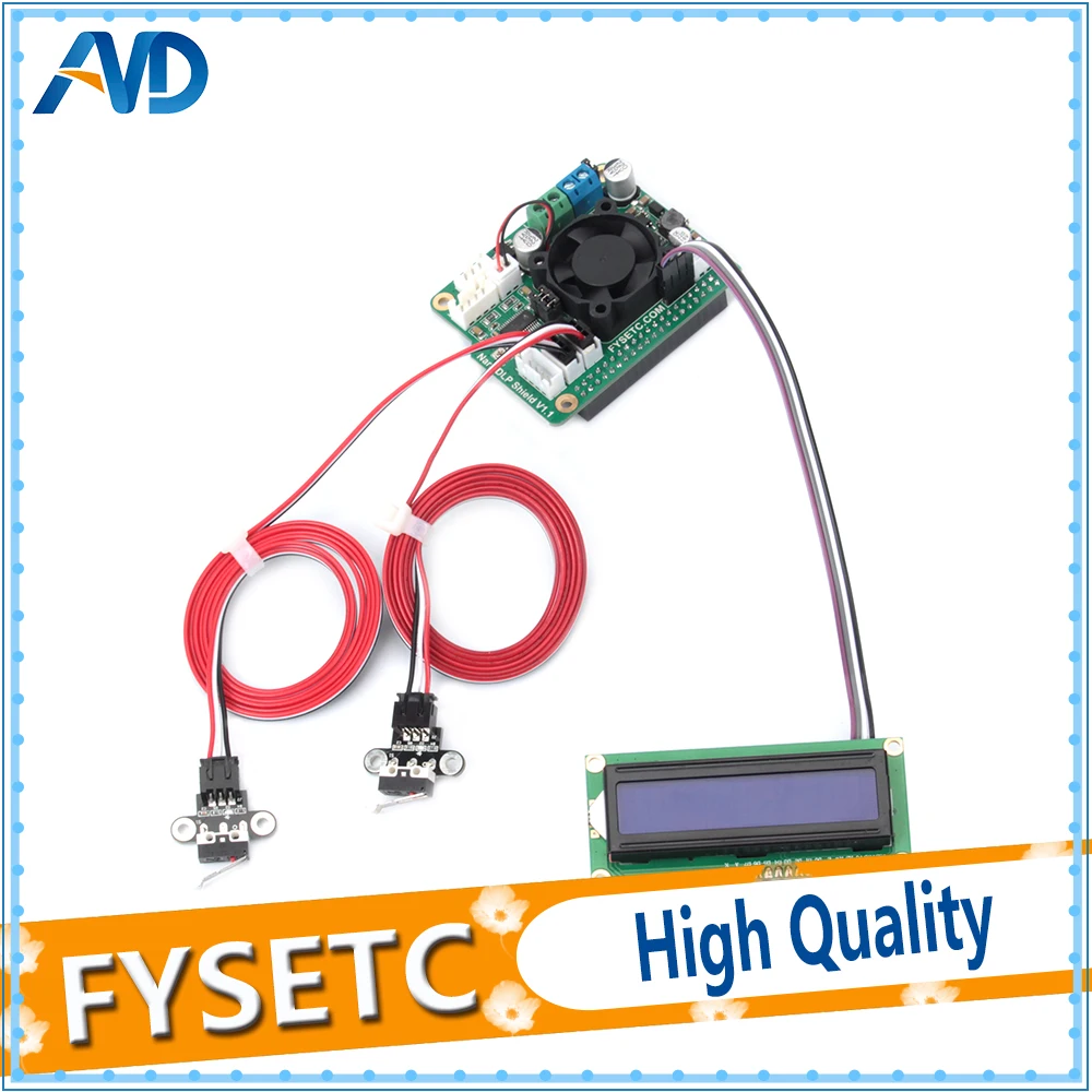 NanoDLP щит V1.1 плата расширения с DRV8825 контролируется MOS + LCD1602 I2C 1602 ЖК экран модуля 2