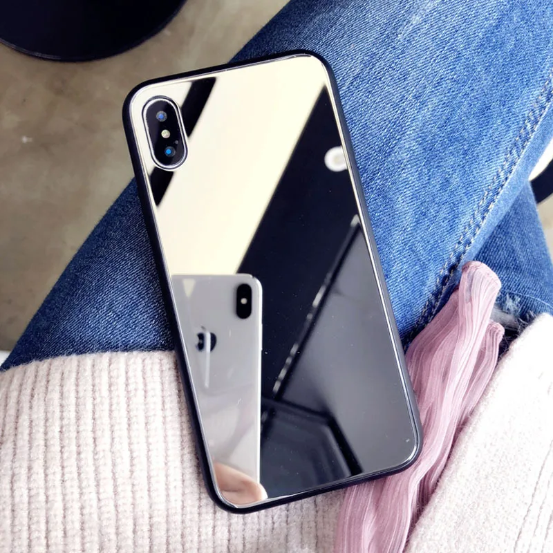 Для App cable Star макияж зеркальное стекло для Apple iphone Xs Max чехол роскошный мобильный