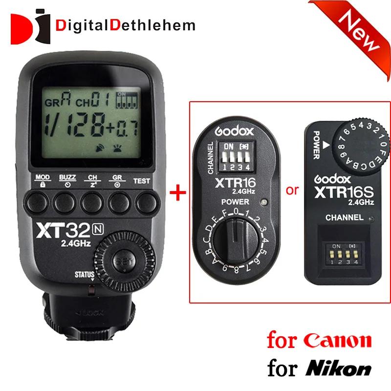 Godox XT32 E-ttl i-ttl внезапный 2.4g беспроводное устройство X Системы с для зеркальных