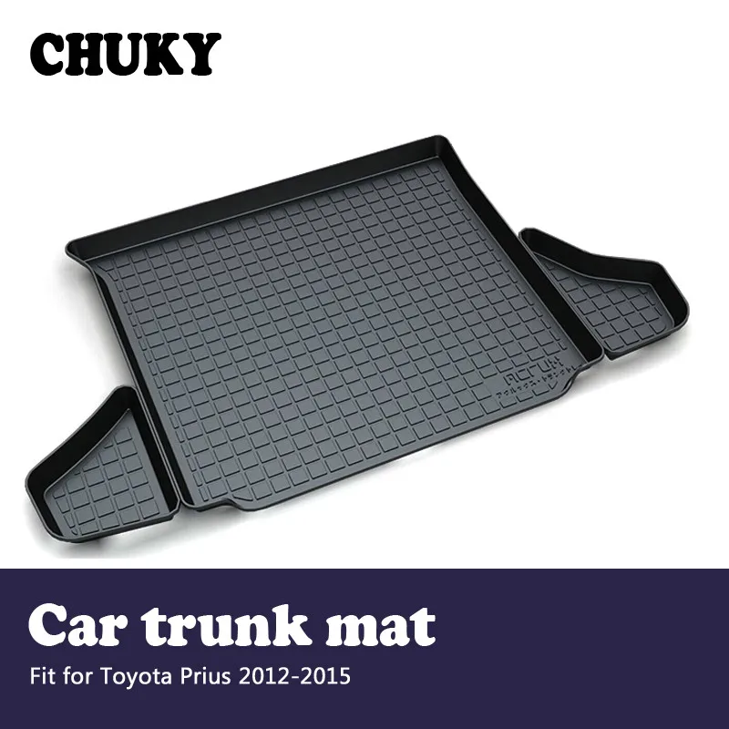 

CHUKY For Toyota Prius 2012 2013 2014 2015 Car Cargo rear trunk mat Styling Boot Liner Tray Waterproof Anti-slip mat Accessories