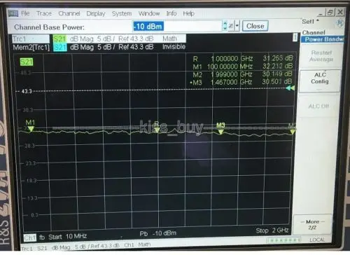 Широкополосный усилитель мощности DYKB 1-2000 МГц 40 дБ 20 дБм для FM VHF UHF любительского