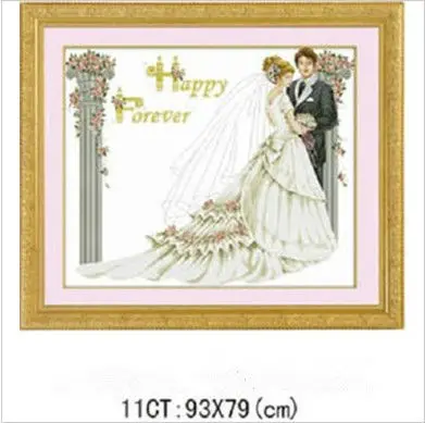 Посылка для вышивки Свадебный 11CT 93x79 см|wedding gown manufacturers china|wedding invitations free shippingstitch case