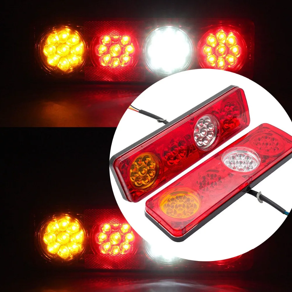 

Rear Tail Light Lamp 12V 6 Function 36LED Waterproof Trailer Caravan Truck 2 Pcs