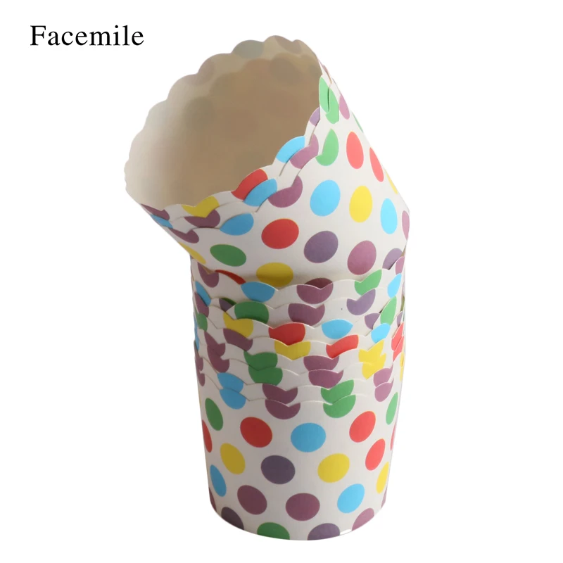 50 шт. бумажный Торт лайнер Маффин кекс чашка десерт выпечки случае Валентина