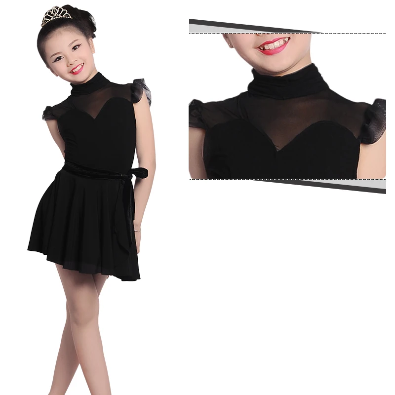 Детское платье для латиноамериканских танцев|rumba dance costumes|tango dressdance dress |