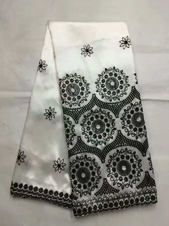 5 Yards/pc Top sale fuchsia George lace fabric with small gold sequins flower design african cotton for clothes JG15-1 | Дом и сад