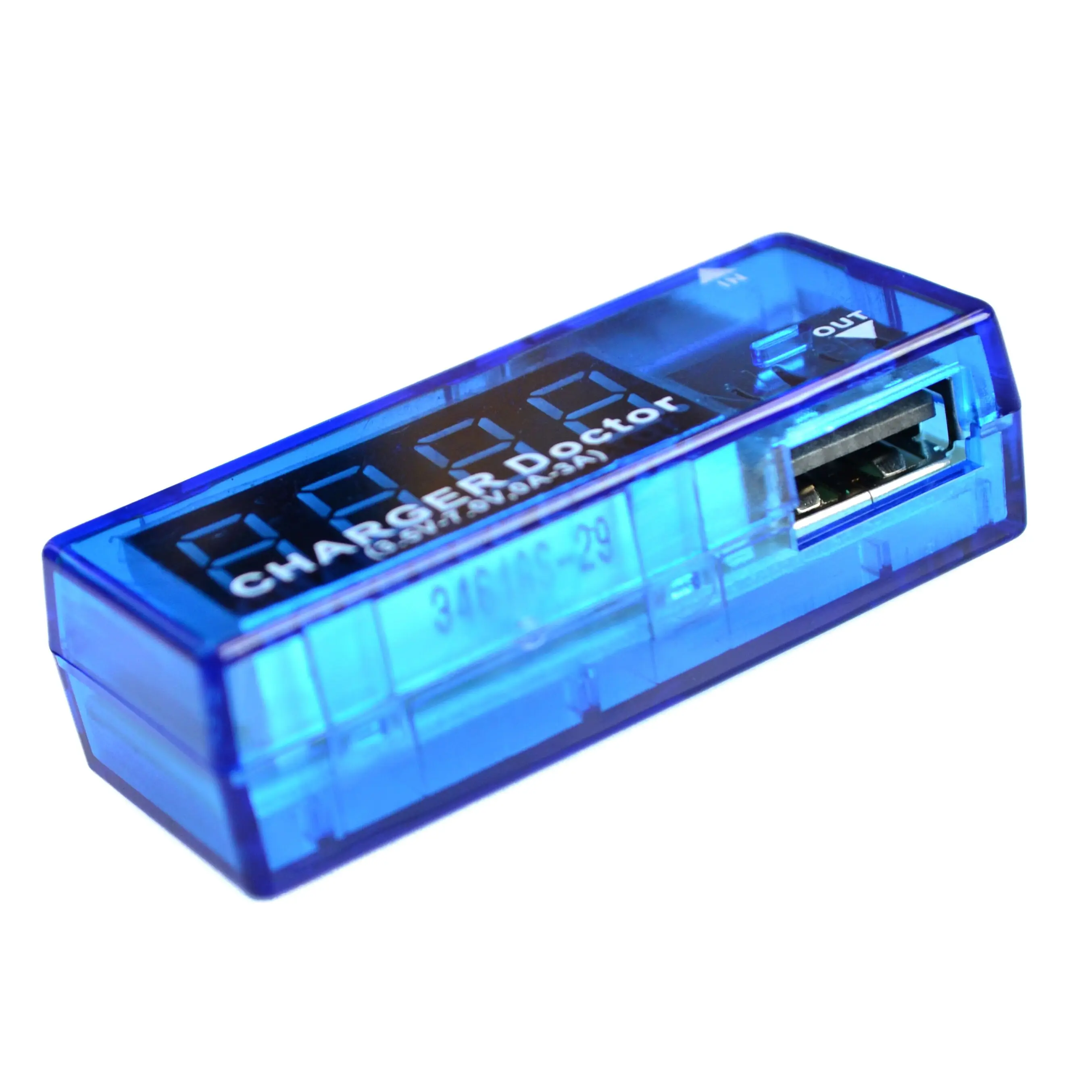 Цифровой USB-тестер напряжения для мобильного телефона измеритель и силы тока