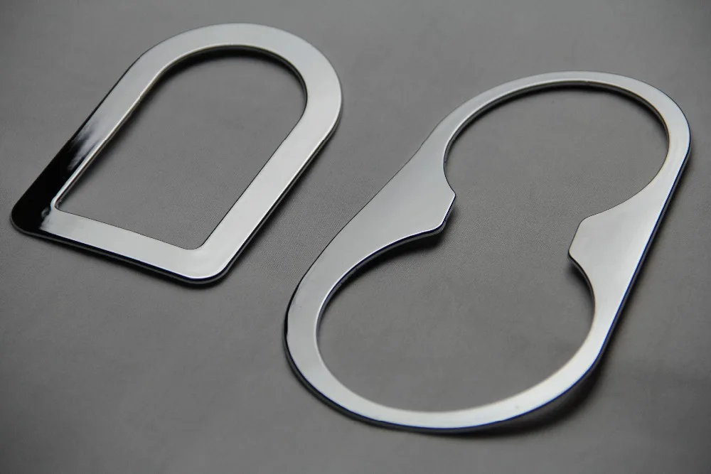 Автомобильные наклейки с водяной крышкой стекло ABS хромированные блестки