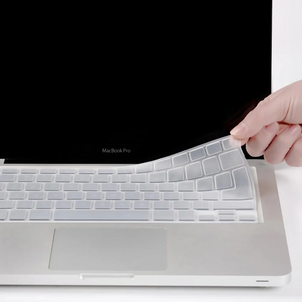 

XSKN Brand Clear Transparent Silicone Keyboard Cover Skin for Macbook Air 13, Pro 1315, wireless keyboard