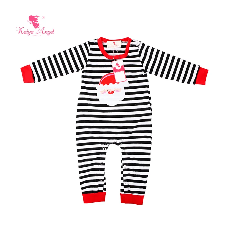 Kaiya Angel 2017 Hot Boy Rompers Christmas Halloween Children Clothing Long Sleeve Fall Winter Infant Pajamas Factory wholesale |