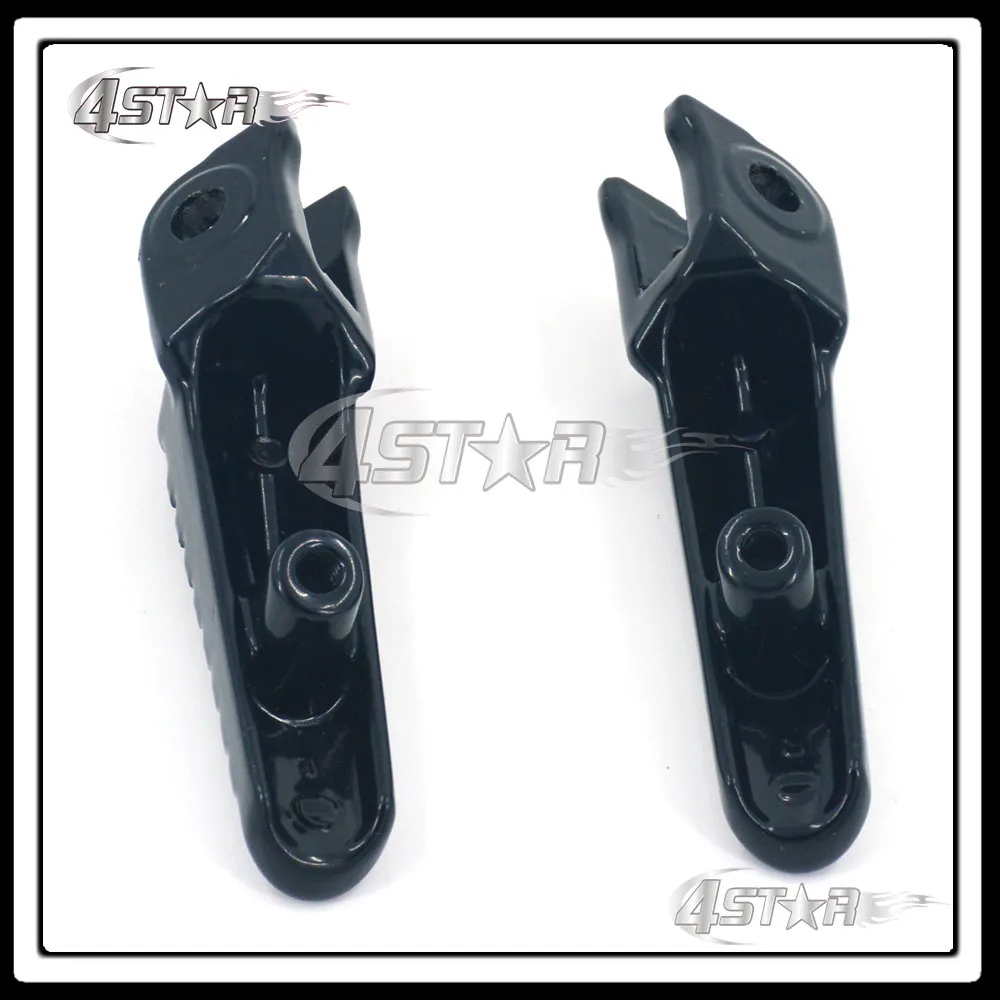 Мотоциклетные черные подножки для переднего всадника педали и кронштейны