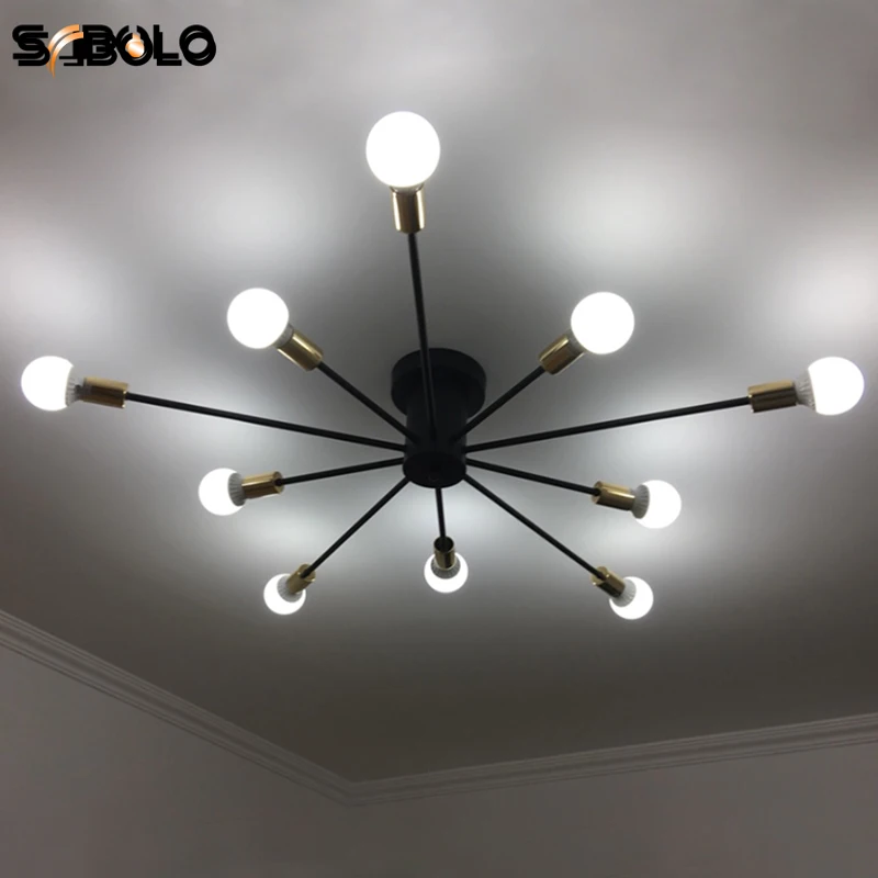 Потолочная люстра светодиодный светодиодное освещение для гостиной спальни