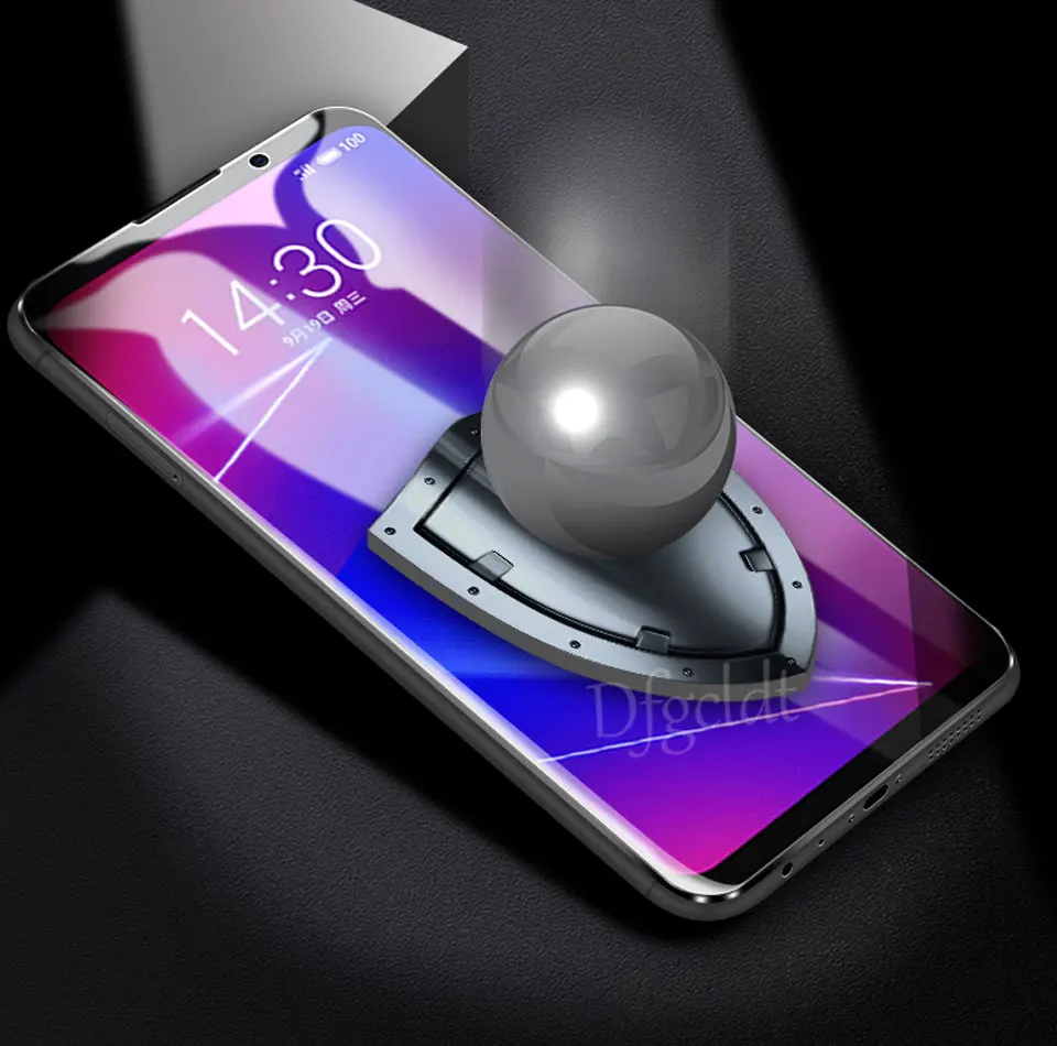 Защитное стекло-светильник синего цвета для Meizu M6 Note M6S 15 M15, Защитное стекло для экрана для Meizu Pro 7 Plus, закаленное стекло