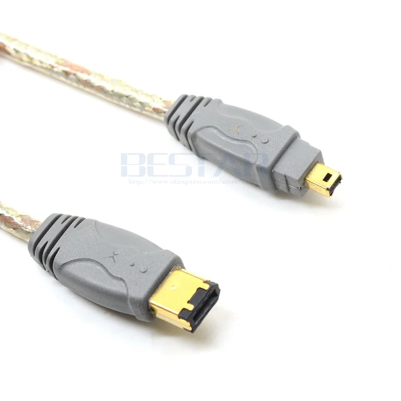 Кабель IEEE1394 от 4 P до 6 Pin Firewire 800 Firewire400 1394A Pin|Компьютерные кабели и разъемы| |