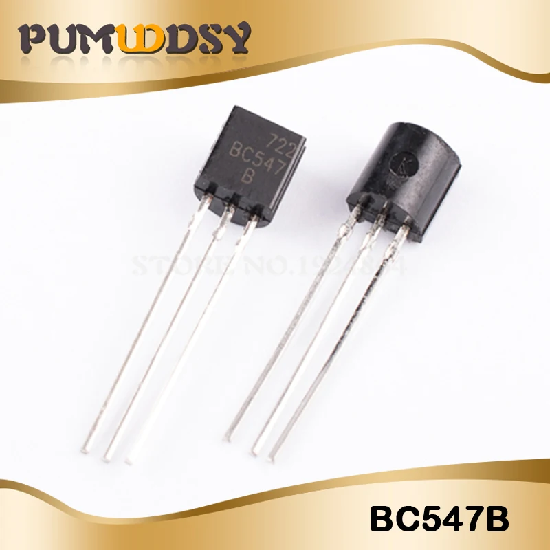 100 пар = 200 шт. BC547 BC557 BC547B BC557B NPN PNP TO-92 IC | Электронные компоненты и принадлежности