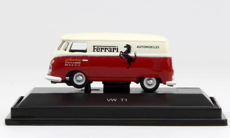 1/87 сплав T1 Ван модель автобус игрушечные машинки Литье металла коллекция автомобилей игрушки для детей взрослых