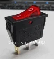 Переключатель для лодки Rokcer, 3 разъема, 2 положения, KCD3-102 (on-on), KCD3-102N (on-off)