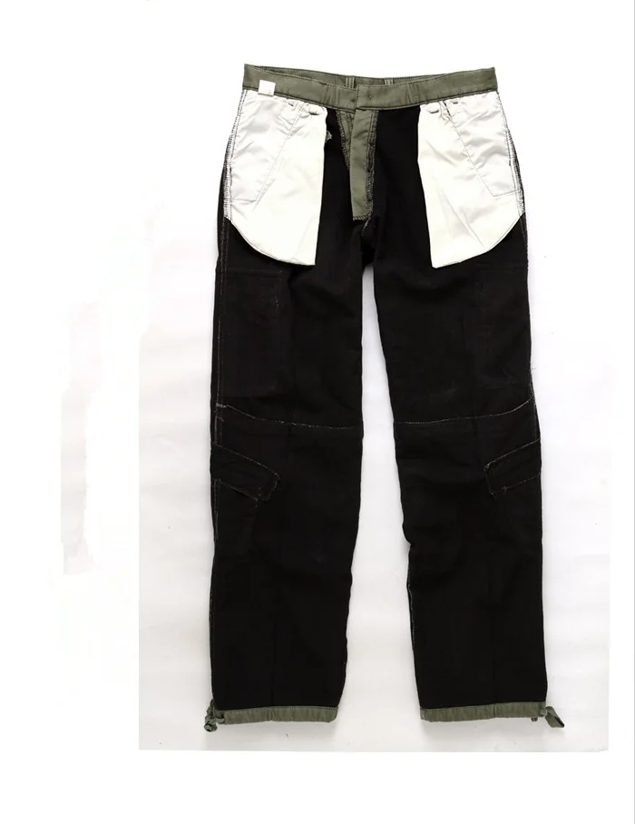 Высококачественный зимний теплый комбинезон с несколькими карманами брюки