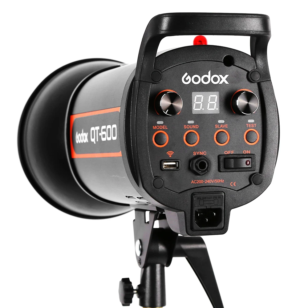 Студийный стробоскоп Godox QT серии QT600 600WS высокоскоростной светильник для
