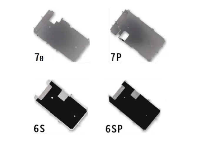 Металлическая задняя пластина для ЖК экрана IPhone 7 Plus 5 дюйма 50 шт./лот запасные