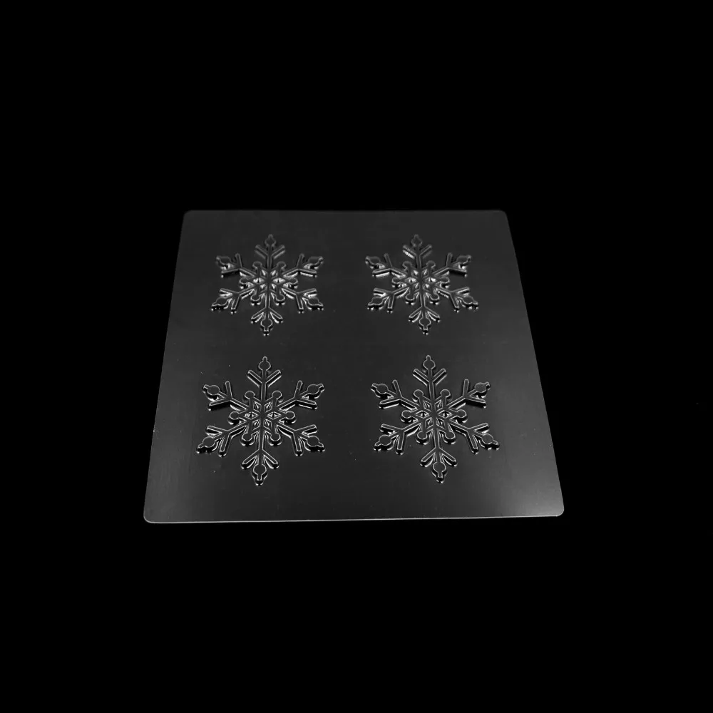 Набор текстурных листов из 3 разных зимних свитков стандартные коврики для