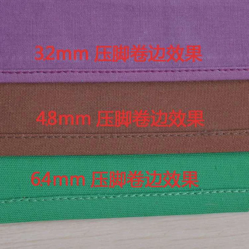 4 типа промышленных швейных ножек пеньковая прижимная ступня прострочка для