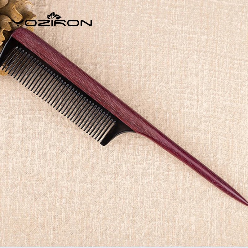YOZIRON гребни для здоровых волос деревянная щетка с фиолетовым сердцем мытья