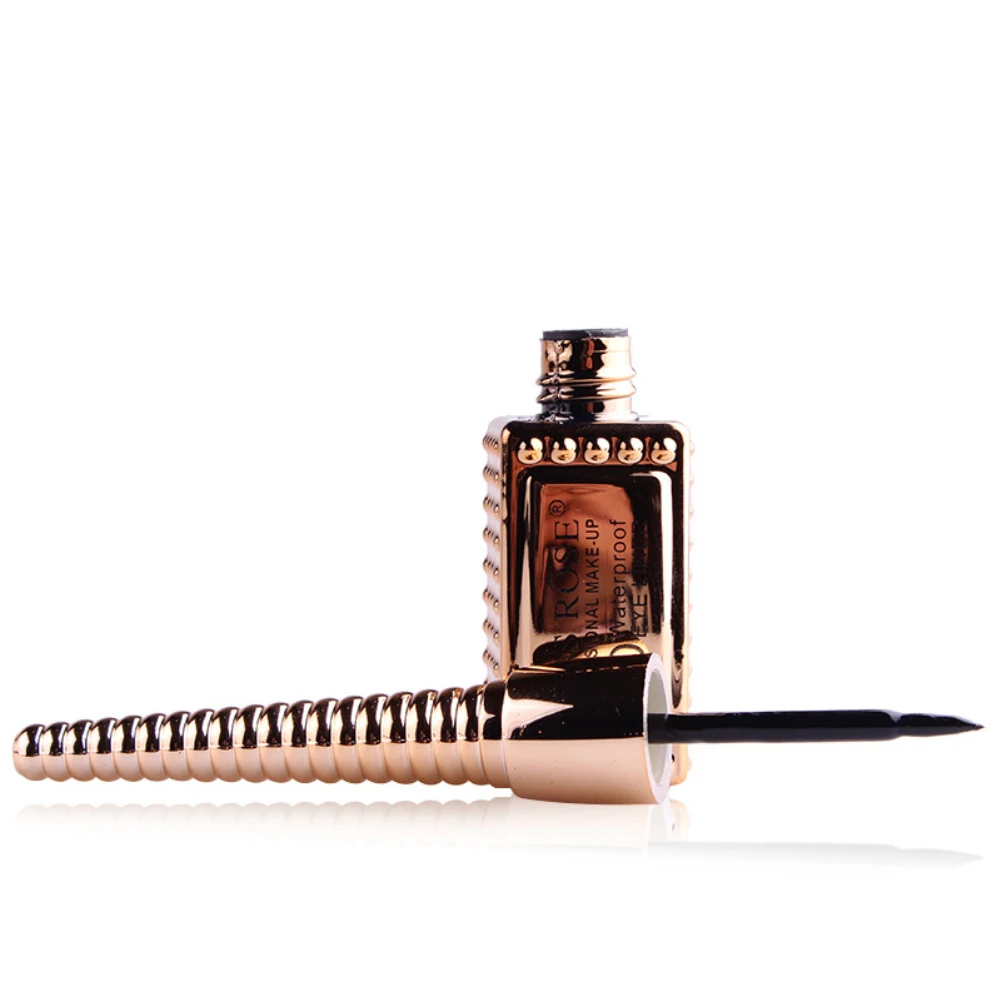 MISS ROSE жидкая чёрная подводка для глаз Косметика макияжа водостойкая пигментная