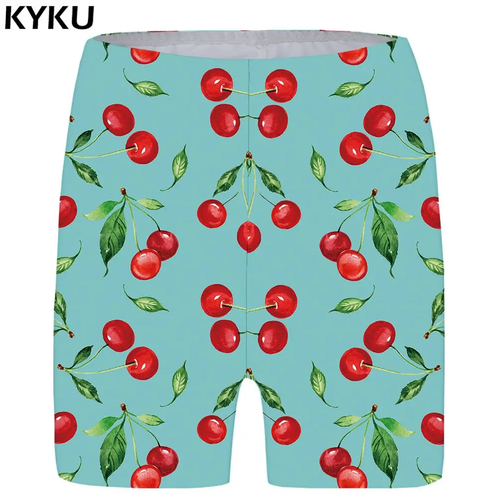 Shorts 04 Бренд KYKU, шорты с графикой, женские Желтые Повседневные Шорты, Ретро стиль, 3d принт, короткие штаны, обтягивающие, в стиле хип-хоп, женские шорты, женские летние, Новинка - Цвет: Shorts 04