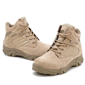 Мужские военные тактические ботинки DOGEEK, ботильоны из искусственной кожи с низким верхом для пустыни и походов