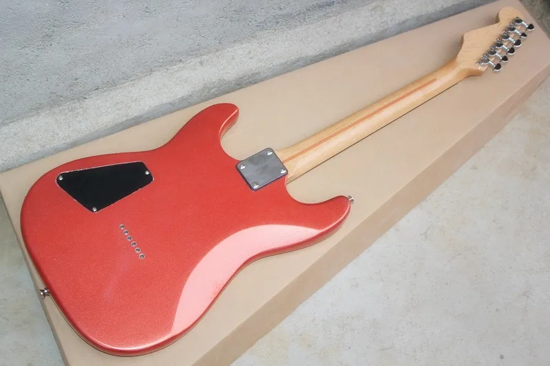 Высочайшее качество 22 Лады Charvel 6 Строки металлик Orange электрогитара 17-11 | Спорт и