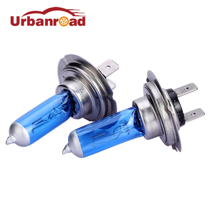 

H7 Xenon Halogen Low Beam Light Bulbs Auto HeadLight Bulb 5500-6000K 12V 55W Parking H7 Car Styling for chevrolet