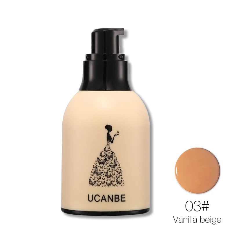 Новые поступления UCANBE основа для лица макияж бутылки молока форма Жидкая Основа матовая и пористая