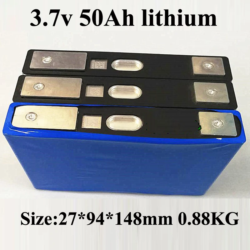 Литий ионный аккумулятор для самостоятельной сборки lifepo4 3 шт. 7 В 50 а/ч батарея 12 24