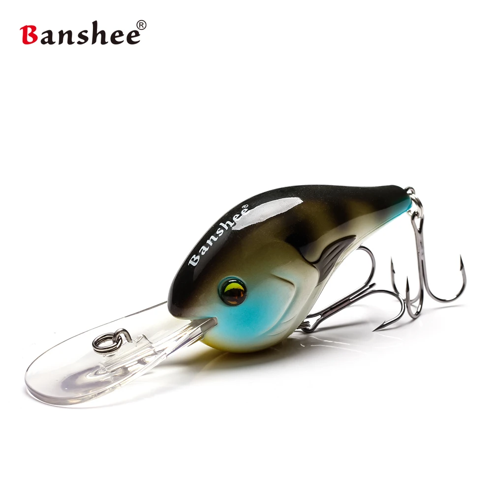 Banshee 75 мм 24 г кренкбейты на рыболовные приманки глубокий воблер плавающие