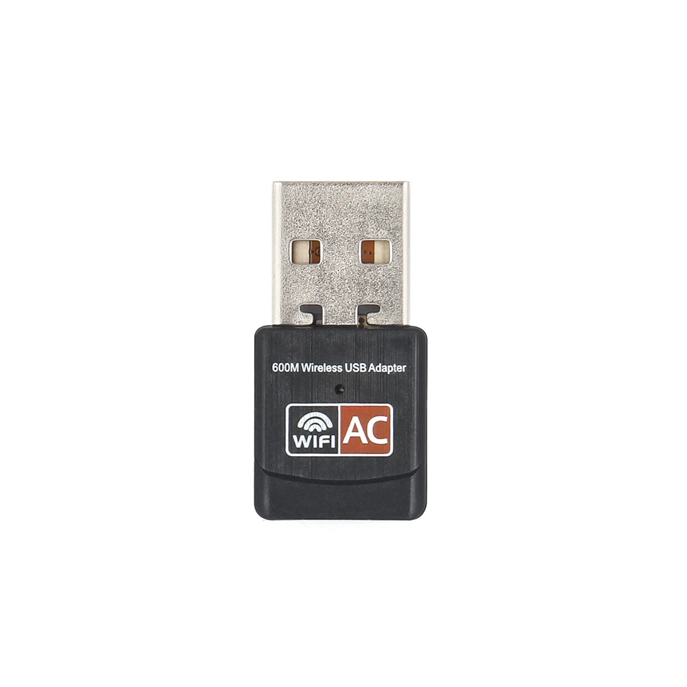 USB Wifi адаптер 600 Мбит/с беспроводная сетевая карта Ethernet антенный приемник LAN AC