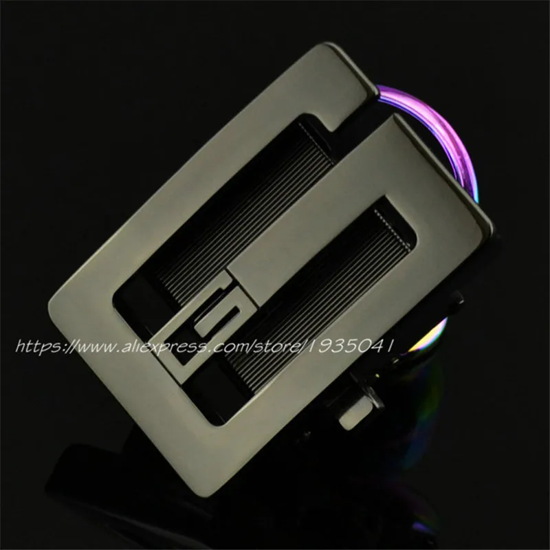 

Letter G High Quality Business Brand Belt Buckle Head Men's Leisure Suit Automatic Buckles Gift For 3.5cm Width Belt