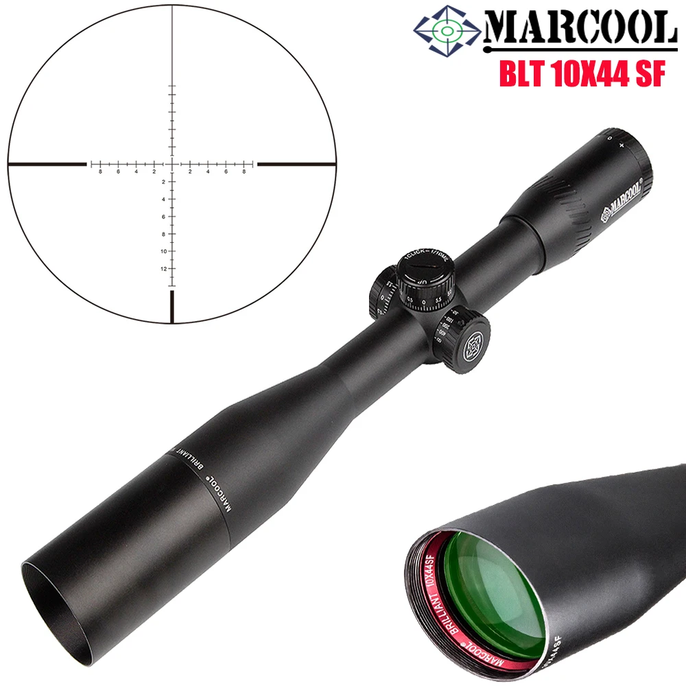 Новинка Лидер продаж HD MARCOOL BLT 10X44 SF прицел охотничий тактический оптический