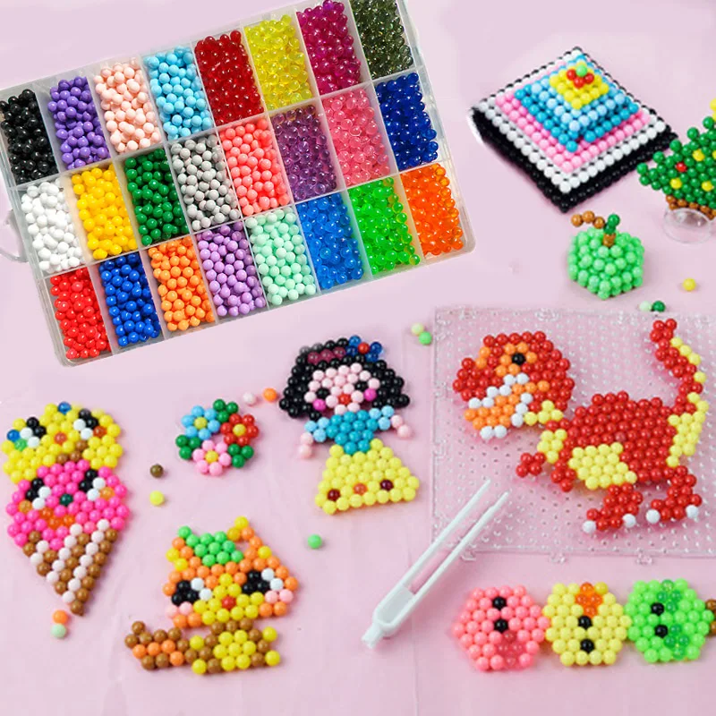 Водяной спрей Волшебный подарок 3D пазл бусины для самостоятельного изготовления