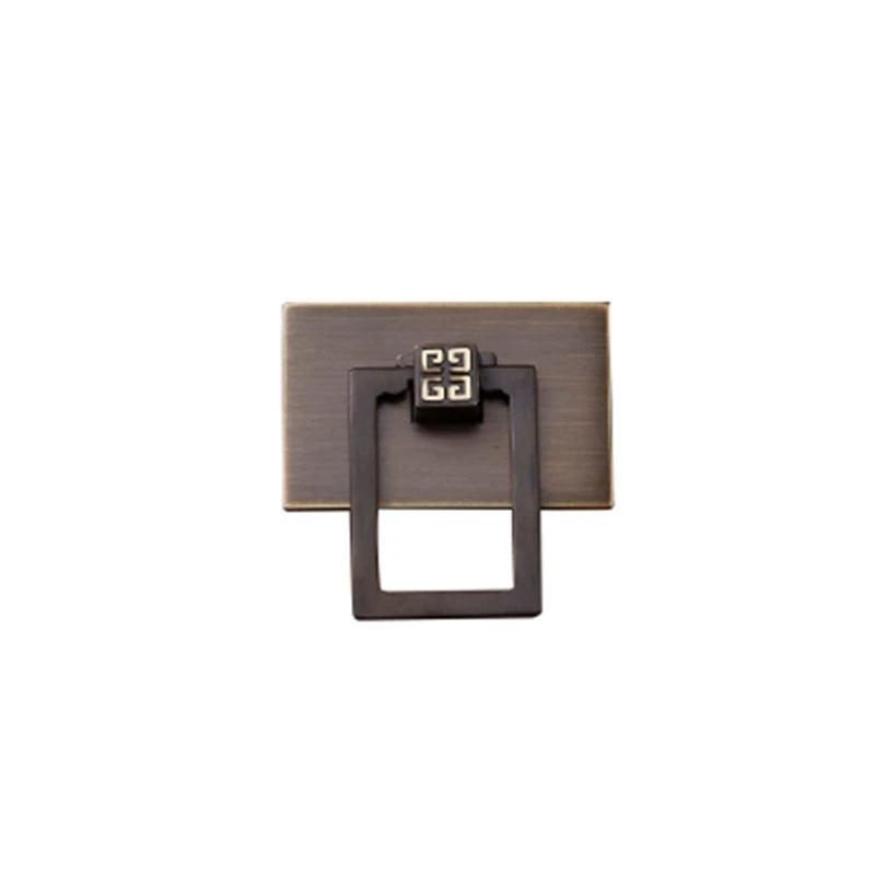 Выдвижная выдвижная ручка дверного шкафа антикварная красная черная бронзовая