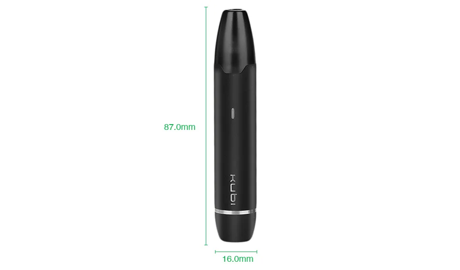 Набор Vape hottcig Kubi Pod со встроенным аккумулятором 550 мА · ч и системой 1,7 мл Pod vape Kit vs Minifit/Renova Zero/VINCI X