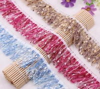 20yard colour knitted tassels lace fabric trim ribbon for apparel sewing clothes bridal wedding doll cap hail bow