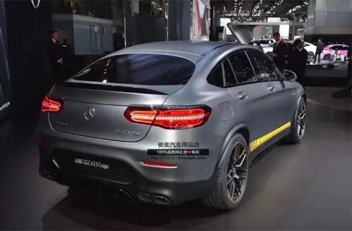 Карбоновое волокно заднего багажника спойлер крыло для Mercedes Benz GLC Coupe GLC200 GLC260 GLC300